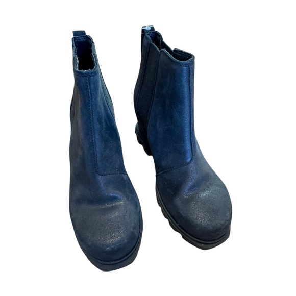 Sorel Joan Wedge Chelsea III Waterproof Black 5.5 - Picture 5 of 6